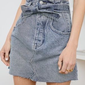 Free People East of Eden Denim skirt